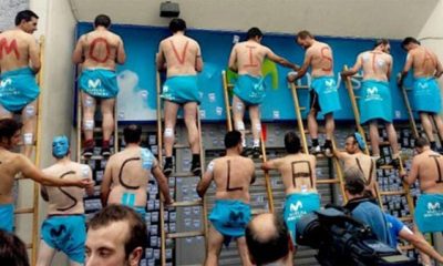 bilbao movistar 2015 huelga protesta