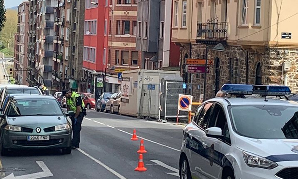 fiestas basauri policia