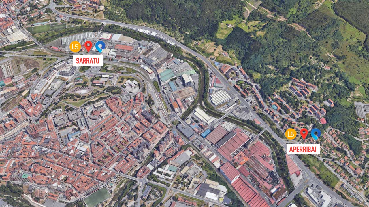 metro intermodal de sarratu